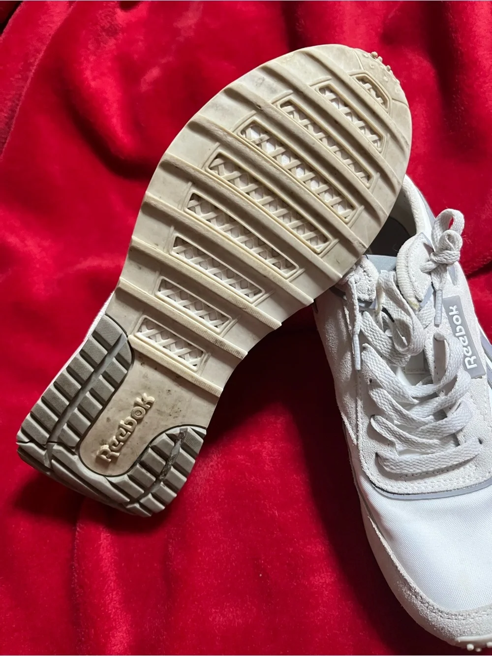 Reebok Women’s Sneakers in White and Gray